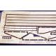 gardes boue pour Russian medium tank T-55A - vol. 2 - additional set 