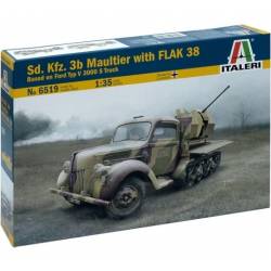 Kfz.3b Maultier with FLAK 38 