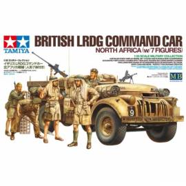British LRDG Command Car "North African" w/ 7 Figures  