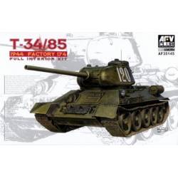 T-34/85 modèle 1944/1945 usine n°174 avec intérieur
