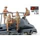 Sd.Kfz.263 Afrikakorps Crew - 4 figs  
