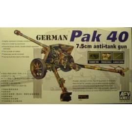 German Pak 40 7.5cm Anti-Tank Gun 