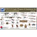 WWII US Light Weapon & Equipment Set  