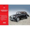 Admiral Cabriolet with open cover WWII German Passenger Car  