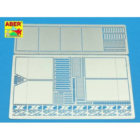 Side skirts for Jagdpanzer IV