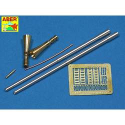 Set of 5,5cm Rheinmetall Geraet 58 barrels for German E-50 Flakpanzer