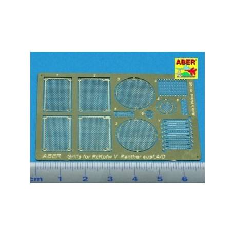 Grilles pour Panther Ausf. A/D