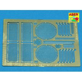 Grilles pour Panther Ausf. G/F Italeri et Tamiya
