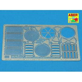 Grilles pour Sd.Kfz.171 Panther Ausf.G late Tamiya