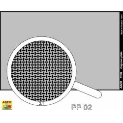 plaque gravée (88 x 57mm) - pattern 02