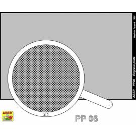 plaque gravée (88 x 57mm) - pattern 06