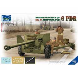 Ordnance QF 6-Pdr. Mk.IV Late War Infantry Anti-tank Gun 