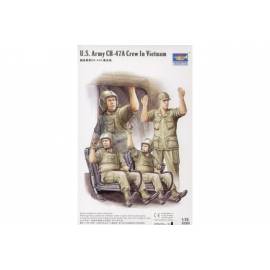 US Army CH-47A Chinook Crew Vietnam