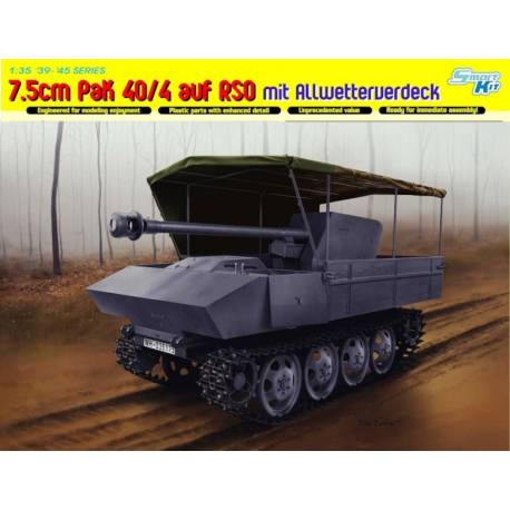 7.5cm PaK 40/4 auf RSO mit Allwetterverdeck 