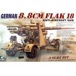 German 8.8cm Flak 18 Anti-aircraft gun 