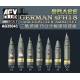 GERMAN sFH18 15cm HOWITZER AMMO SET 