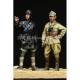 WW2 Italian AFV Crew set 2 figurines
