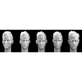5 german heads with sidecaps