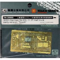 WWII German Sd.Kfz.11 3T Half Truck early version "Touch" 