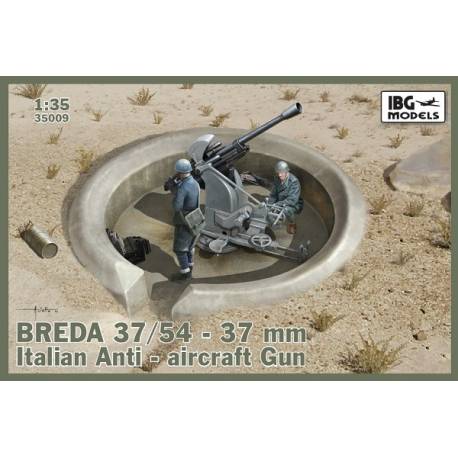 Breda 37/54 37mm Italian Anti-aircraft Gun 