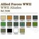 WWII Allied Pain Set 