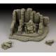 Temple with Buddha ruin 