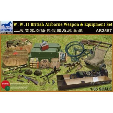 WWII British Airborne Weapon & Equipment Set  