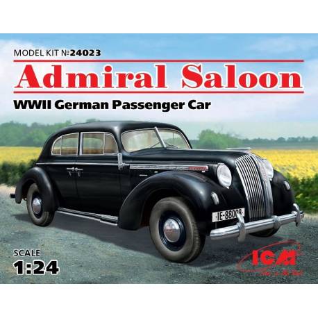 Admiral Saloon WWII German Passenger Car 