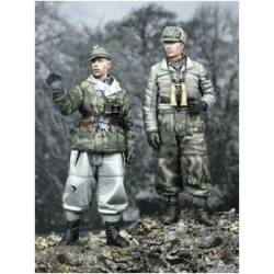 German winter panzer crew set