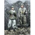 German winter panzer crew set