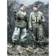 German winter panzer crew set