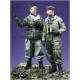 German winter panzer crew set