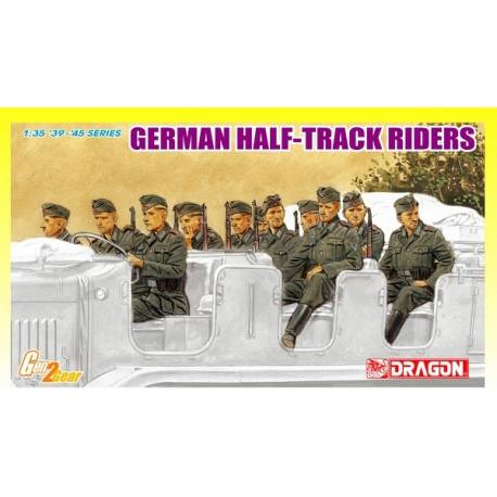 German Half-Track Riders 
