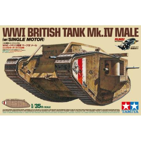 WWI BRITISH TANK Mk.IV MALE 