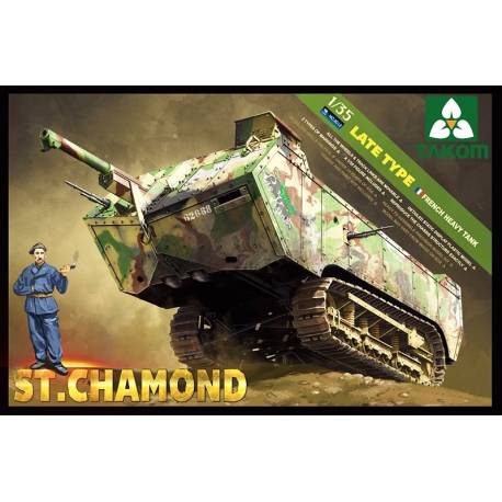 St.Chamond Late WWI French Heavy Tank 