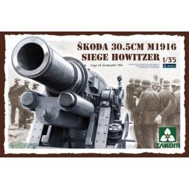 Maquette canon Skoda 30.5cm M1916 Siege Howitzer|TAKOM|2011|1:35