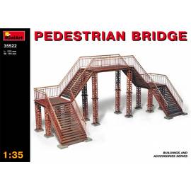 Maquette diorama PEDESTRIAN BRIDGE|1:35|MINIART|35522