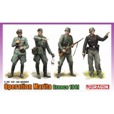 Figurines militaire : Troupes de soldats allemands - 1/35 - Tamiya