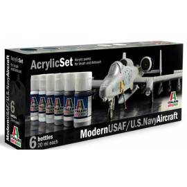 Set Peintures Avions US Modernes 