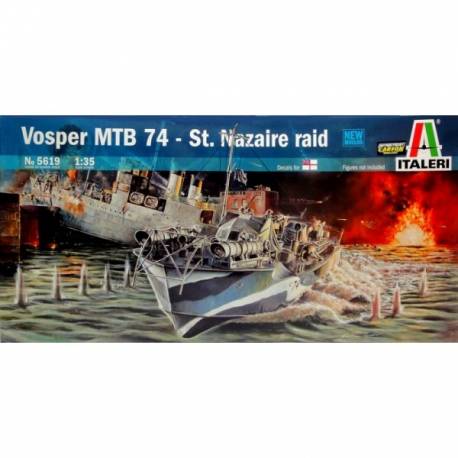 Vosper MTB 74 St. Nazaire Raid 