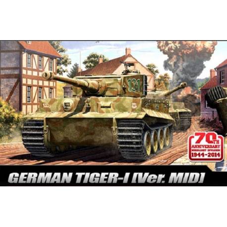 Tiger-I (Ver. Mid) 70th Anniversary Invasion of Normandy 1944-2014|ACADEMY|13287|1:35