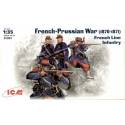French-Prussian War (1870-1871) French Line Infantry
