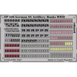 German SS Artillery Rank badges WWII 