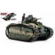 FRENCH BATTLE TANK B1 bis（w/SINGLE MOTOR） 