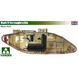 WWI Heavy Battle Tank Mark IV Hermophrodite 