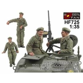 Crew For Chaffee Light Tank, The First Indochina War, French Army- 