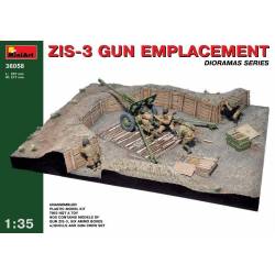 ZIS-3 GUN Emplacement 