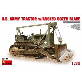 U.S. ARMY TRACTOR w/ANGLED DOZER BLADE 