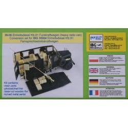 Einheitsdiesel Kfz. 61 Funkkraftwagen (Heavy Radio Van) conversion set  