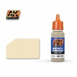 Boue claire séchée